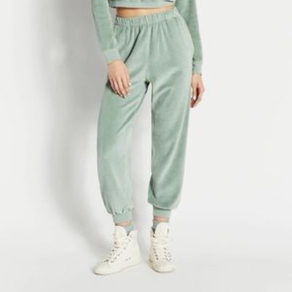 Suzie Kondi Cotswold pocket track pants velour Small